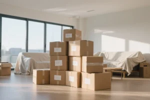 Servicio de mudanza integral con embalaje y montaje de muebles en Vilanova i la Geltrú